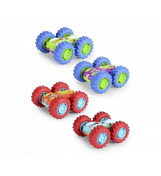 Dickie vozilo Monster Flippy 10 cm, 4 sort DIckie