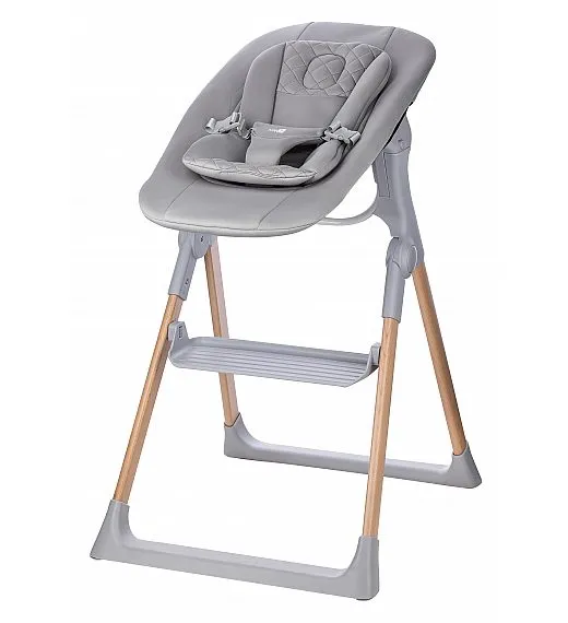 FreeON stol za hranjenje 2v1 Flexi Grow grey FreeON