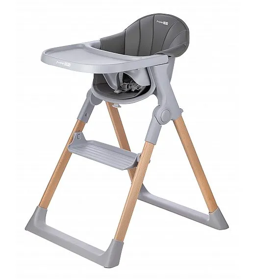 FreeON stol za hranjenje 2v1 Flexi Grow grey FreeON
