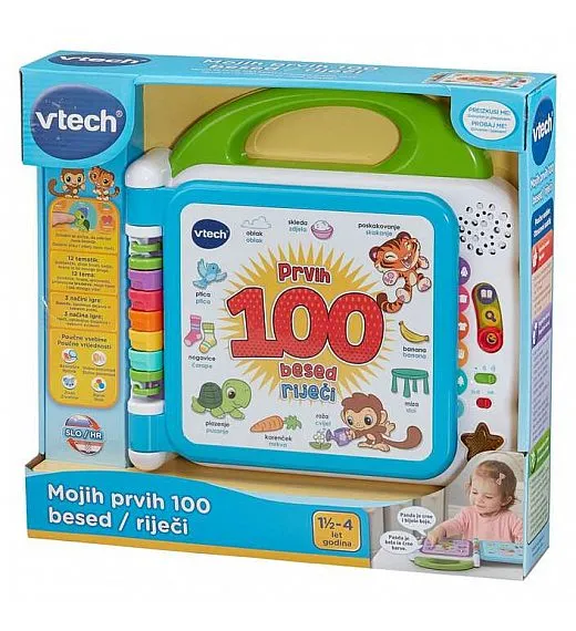 Vtech Mojih prvih 100 besed (Slo+Cro) Vtech