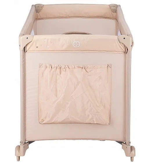 FreeON prenosna postelja Nook z odprtino beige FreeON