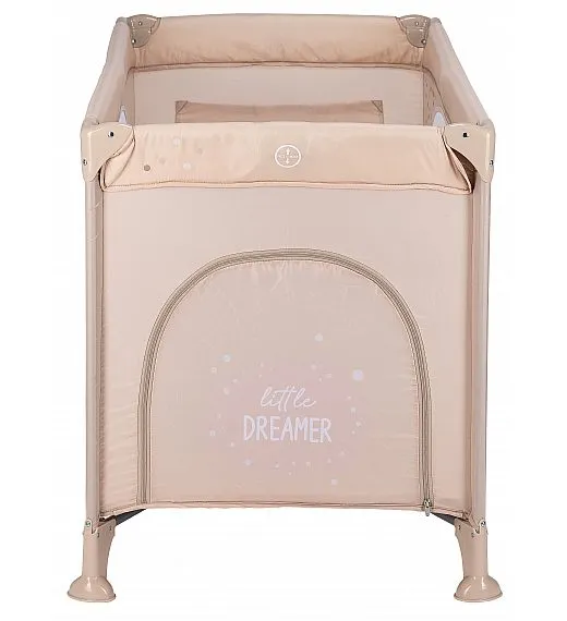 FreeON prenosna postelja Nook z odprtino beige FreeON