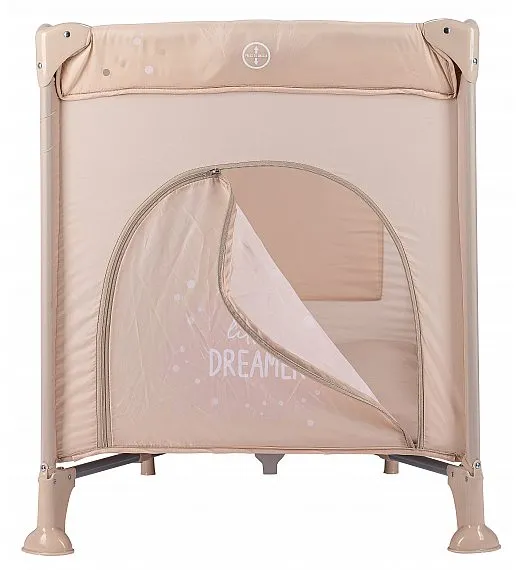 FreeON prenosna postelja Nook z odprtino beige FreeON