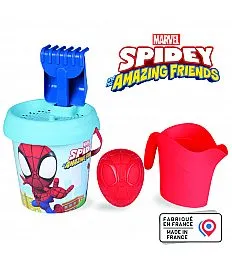 Smoby vedro set Spidey Garnished Bucket s kanglico velikost 18 cm Smoby vedro set Spidey Garnished Bucket s kanglico velikost 18 cm