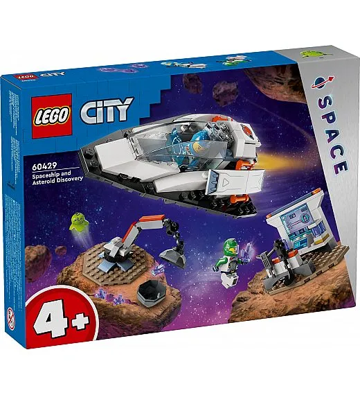 Lego® City 60429 Vesoljska ladja in odkritje asteroida Lego