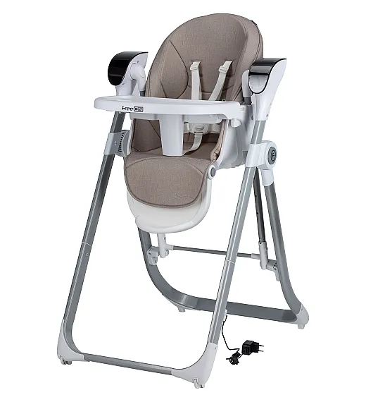 FreeON stol za hranjenje 2v1 Oli Deluxe beige 82443 FreeON