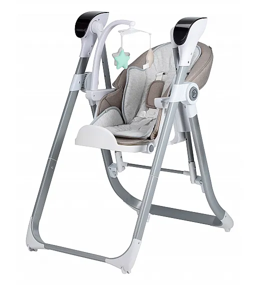 FreeON stol za hranjenje 2v1 Oli Deluxe beige 82443 FreeON