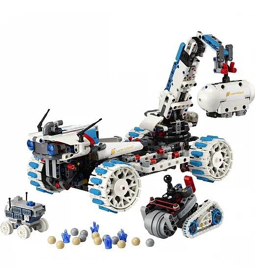 Kocke Technic Lunarno vesoljsko vozilo rover Lunar Outpost 42211 Lego
