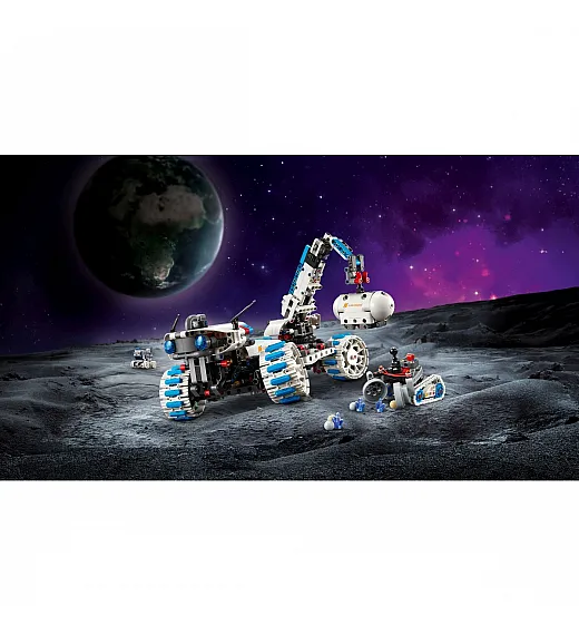 Kocke Technic Lunarno vesoljsko vozilo rover Lunar Outpost 42211 Lego