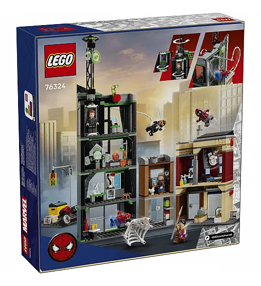 Lego® Super Heroes 76324 Spider-Man proti Oscorp Lego