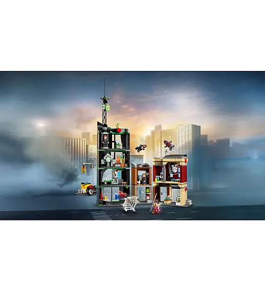 Lego® Super Heroes 76324 Spider-Man proti Oscorp Lego
