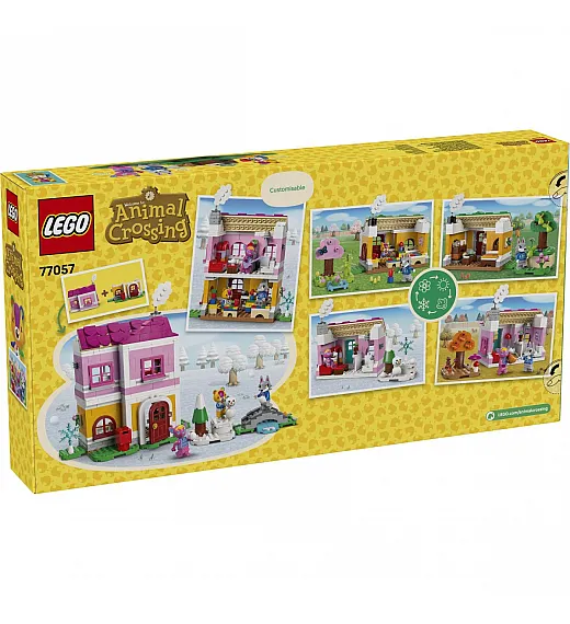 LEGO® Animal Crossing™  77057 Ustvarjalne hiše: zabava z letnimi časi Lego