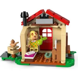 LEGO® Animal Crossing™  77058 Goldie v svoji udobni hiši