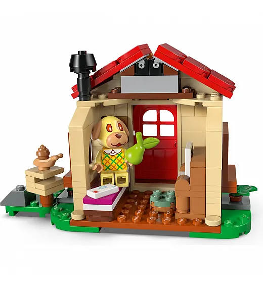 LEGO® Animal Crossing™  77058 Goldie v svoji udobni hiši Lego