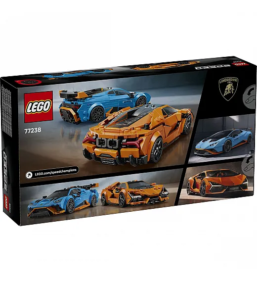 Lego® Speed Champions 77238 Lamborghini Revuelto in Huracán STO Lego