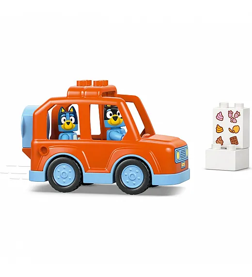 Kocke Duplo Bluey u vožnji do sladoleda Lego