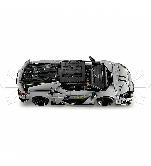 Kocke Technic Superšportni avtomobil Lamborghini Revuelto 42214 Lego