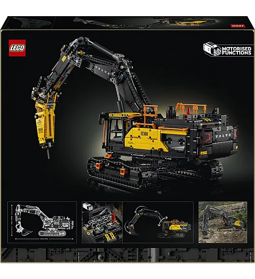Kocke Lego Technic - Bager Volvo EC500 Hybrid 42215 Lego