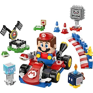 Lego® Super Mario™ 72043 Mario Kart™ – Interaktivni LEGO® Mario™ & Standard Kart