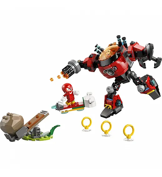 Kocke Sonic Knuckles ili Dr. Eggman i robot Egg Crusher 77005 Lego