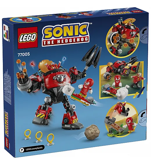 Kocke Sonic Knuckles ili Dr. Eggman i robot Egg Crusher 77005 Lego