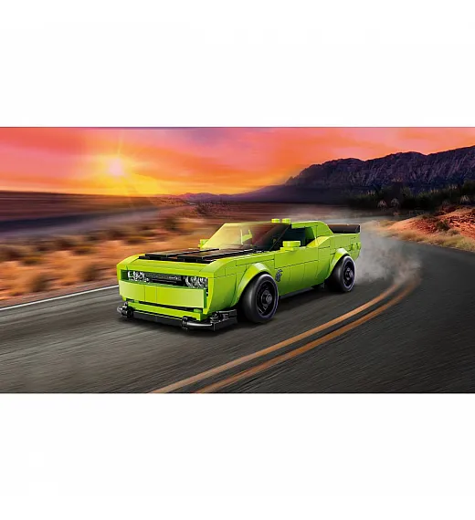 Kocke Speed Champions Sportski automobil Dodge Challenger SRT Hellcat 77237 Lego