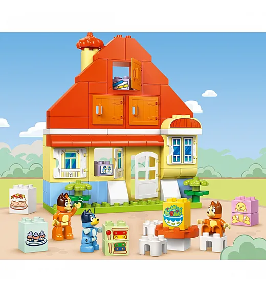Kocke Duplo Kuća Blueyne obitelji s igrom pamćenja 10459 Lego