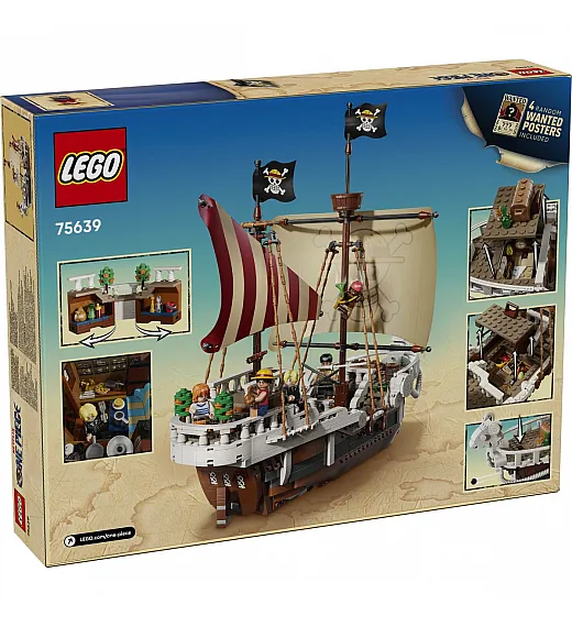 Kocke One piece Gusarski brod Veseljko 75639 Lego