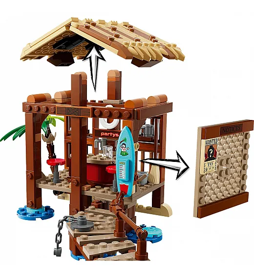 Kocke One piece Koliba u Selu Vjetrenjača 75636 Lego