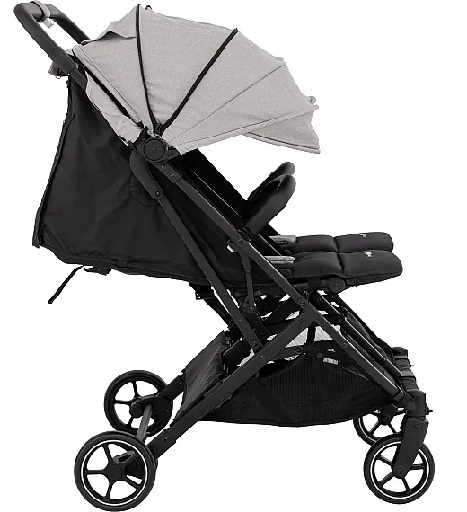 FreeON voziček za dvojčke Active Twin siva 82801 FreeON