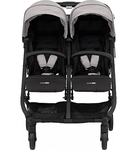 FreeON voziček za dvojčke Active Twin siva 82801 FreeON