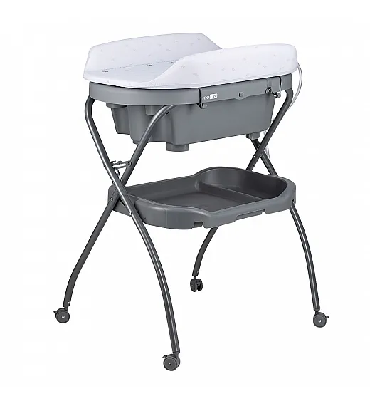 FreeON stojalo z banjico Swan in s previjalno podlogo grey 85789 FreeON