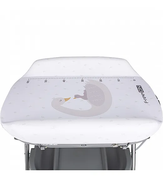 FreeON stojalo z banjico Swan in s previjalno podlogo grey 85789 FreeON