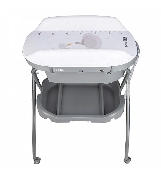 FreeON stojalo z banjico Swan in s previjalno podlogo grey 85789 FreeON
