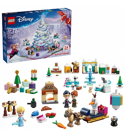 Lego kocke Disney Princess Adventni koledar 2025 43273 Lego