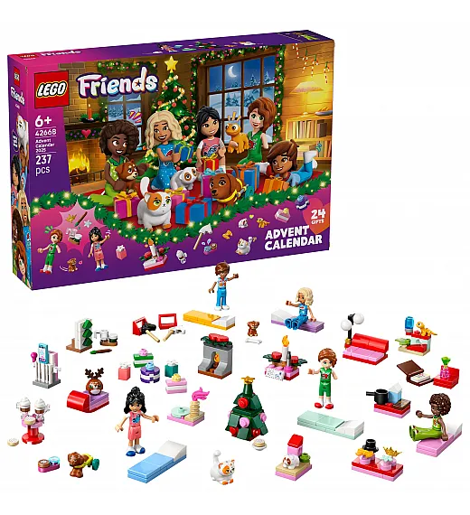 Kocke Friends Adventski kalendar 2025 42668 Lego
