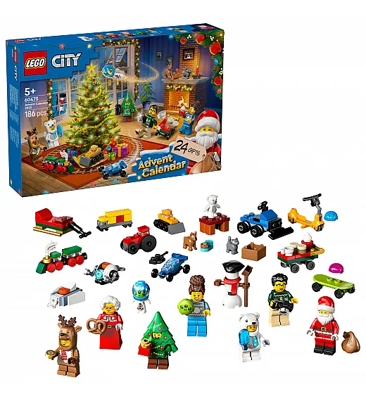 Lego kocke City Adventni koledar 2025 60475 Lego Lego kocke City Adventni koledar 2025 60475 Lego