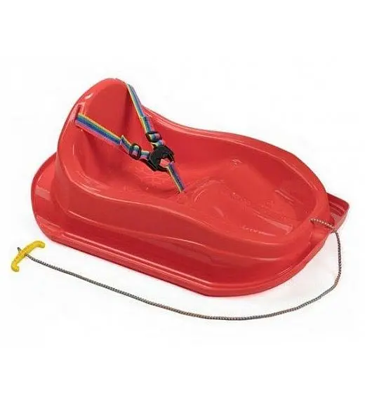 Bob za sneg MINI red