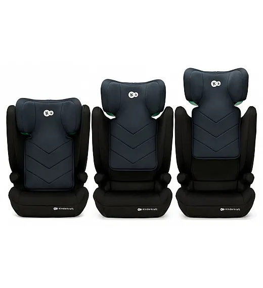 Avtosedež Kinderkraft I-Size I-SPARK Black 100-150 cm