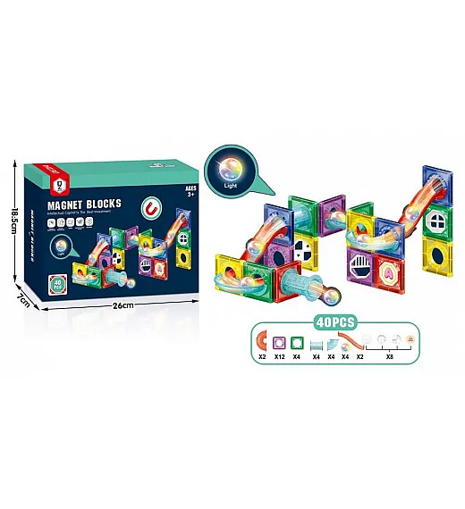 Kocke MAGNETNE 40 kos Friends