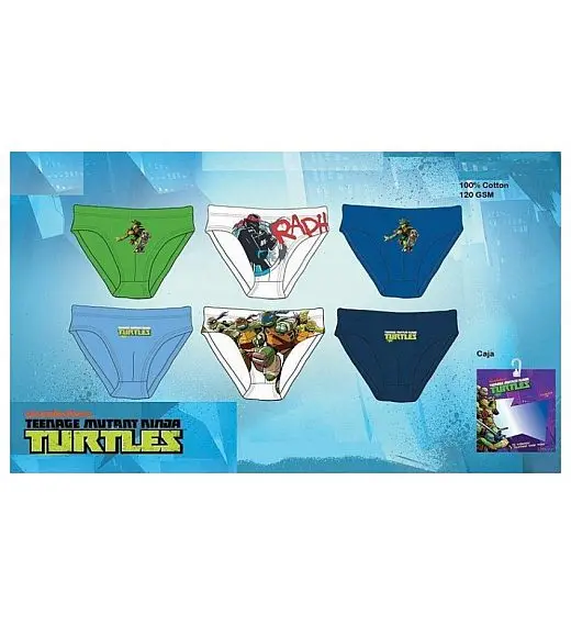 Dječje donje rublje NINJA TURTLES - 2/3 godine