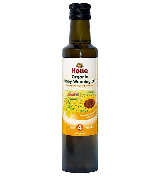 Holle olje k prehrani za dojenčke po 4. mesecu, 250ml, BIO