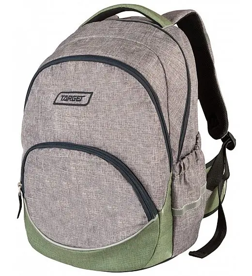 Target FLOW PACK Grey 26291 - anatomski šolski nahrbtnik, šolska torba
