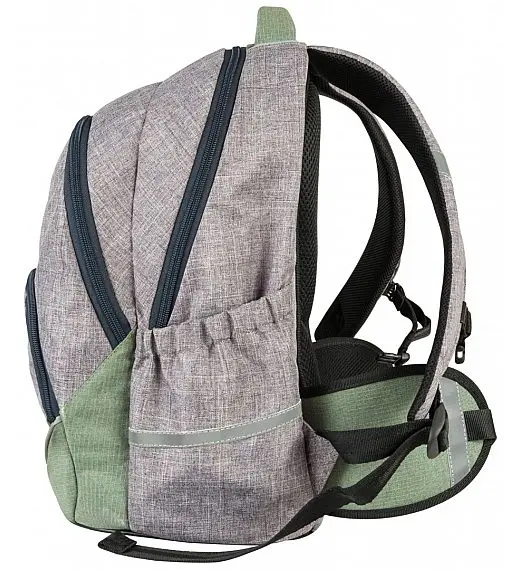 Target FLOW PACK Grey 26291 - anatomski šolski nahrbtnik, šolska torba