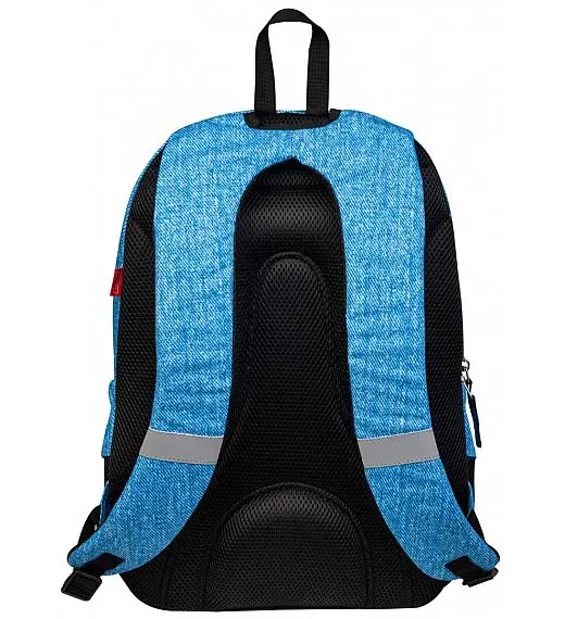 Target 3ZIP Bright Denim 26939- školski ruksak, školska torba