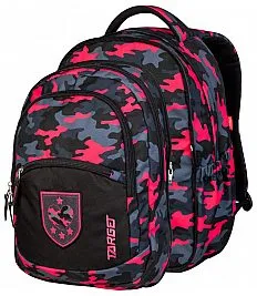 Šolska torba 2v1 ouflage Pink 26943 