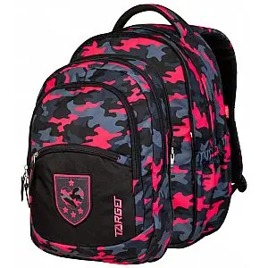Šolska torba 2v1 ouflage Pink 26943 
