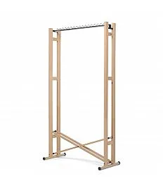 Sklopivi drveni stalak za odjeću Snake 90 - Naturale