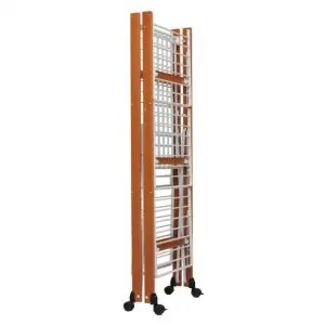 Prilagodljivo stojalo za perilo Ursus - Walnut