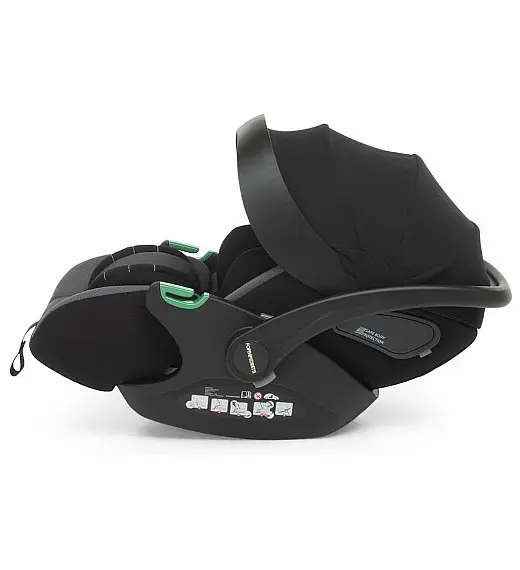 Avtosedež REK i-Size recline Black 40-87cm